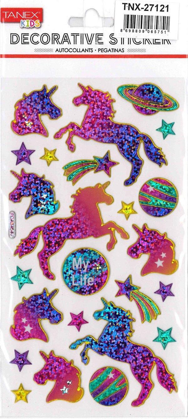 Tanex Puffy Parlak Uzaylı Unicorn Serisi TNX-27121 - Image 1