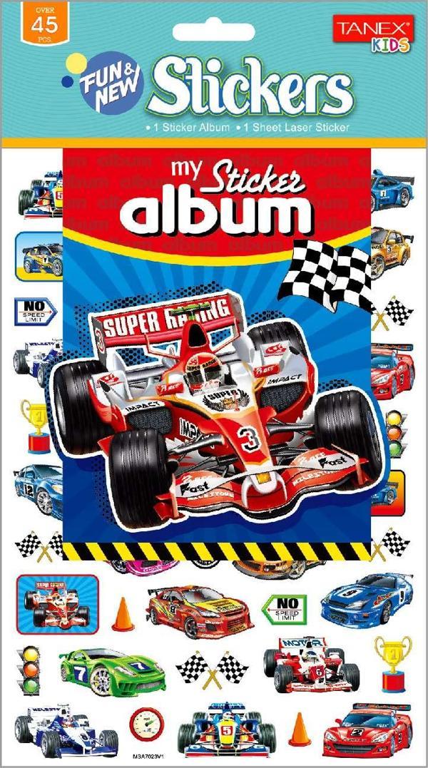 Tanex Yarış Arabası Albüm Serisi TNX-25456 - Image 1