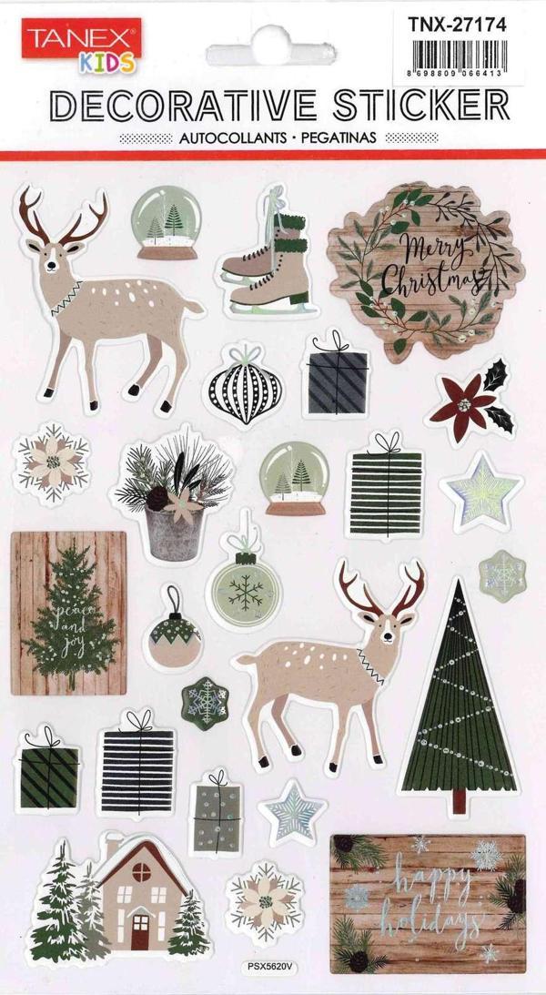 Tanex Yılbaşı Temaları Serisi TNX-27174 - Image 1