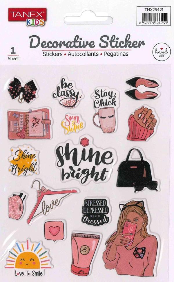 Tanex Decorative Sticker TNX-25421 - Image 1