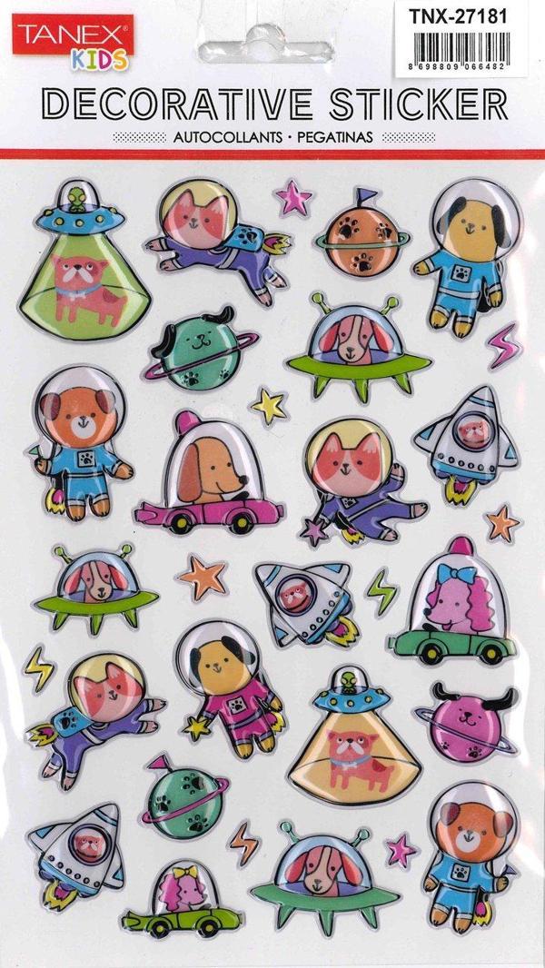 Tanex Puffy Astranot Köpekler Serisi TNX-27181 - Image 1