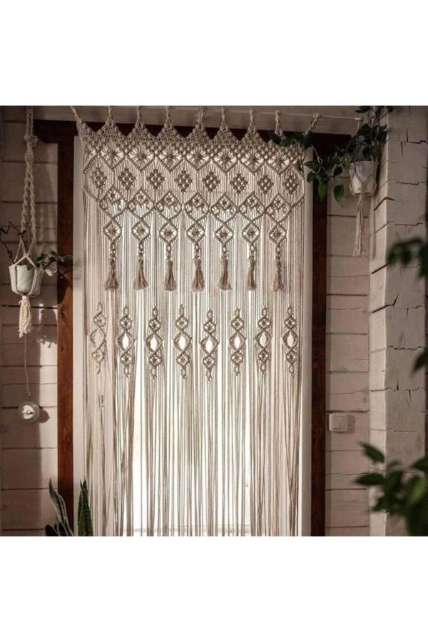 Trend Sende Makrome Kapı Perdesi - Image 1