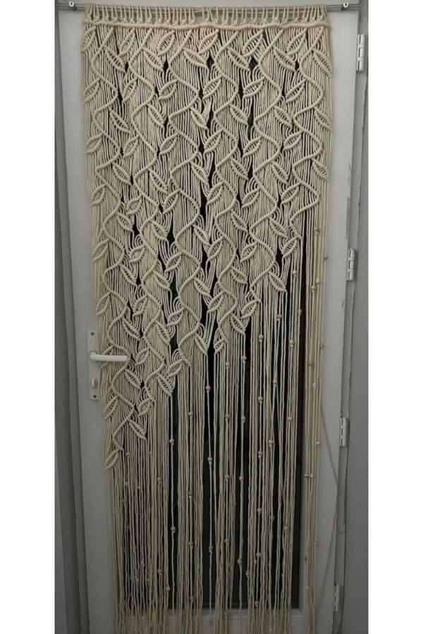 Elfidaa Wood Makrome Perde - Image 1