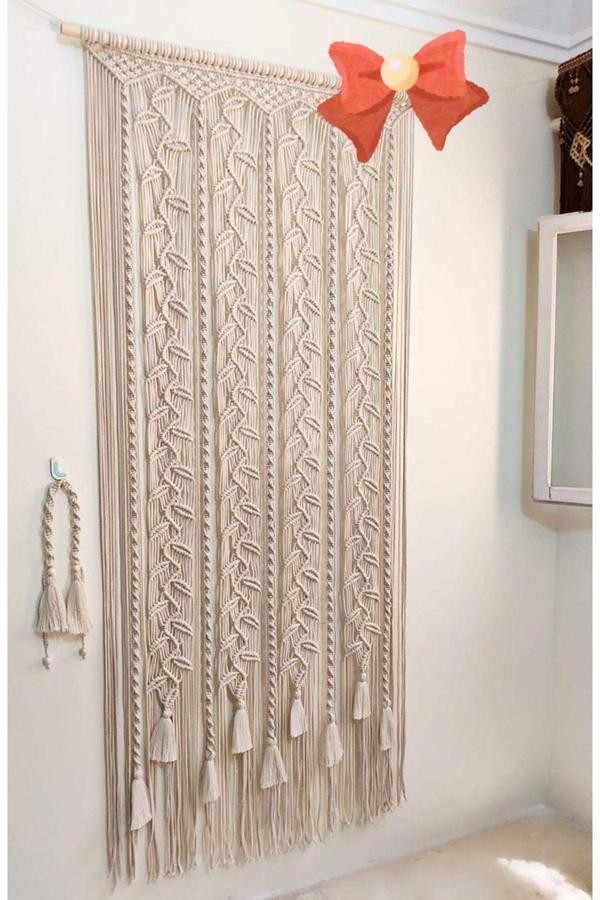 Trend Sende Makrome Kapı Perdesi(100*200) - Image 1