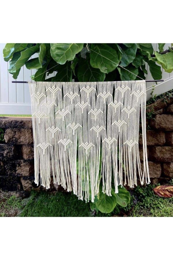 Hobittu Makrome Duvar Dekoru / Perde - Image 1