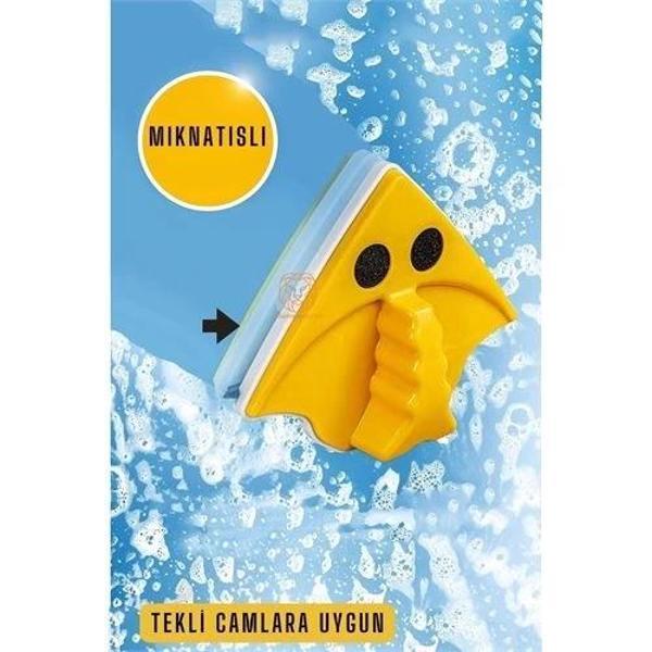Mıknatıslı Çift Taraflı Cam Temizleyici - Image 1
