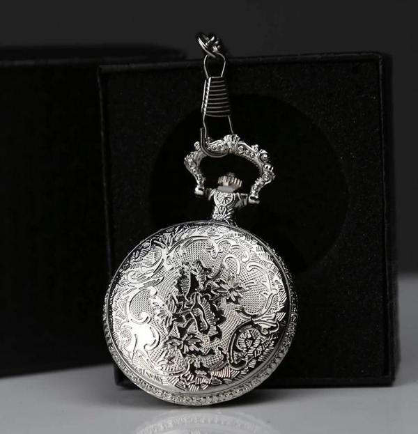 Özel Kutulu Gümüş Köstekli Saat Alk4672 - Image 1