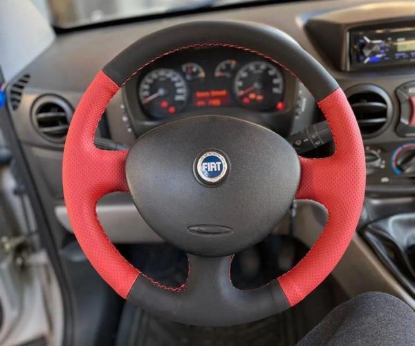 Fiat Doblo D1-D2 (2002-12) Araca Özel Dikmeli Direksiyon Kılıfı (SOFT NOKTA NUBUK) - Image 1