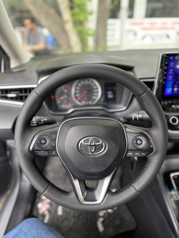 Toyota Corolla 2020-2024 Araca Özel Direksiyon Kılıfı (Düz Klasik Model) - Image 1