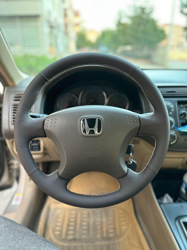 Honda VTEC 2 Araca Özel Direksiyon Kılıfı (Kahverengi) - Image 1