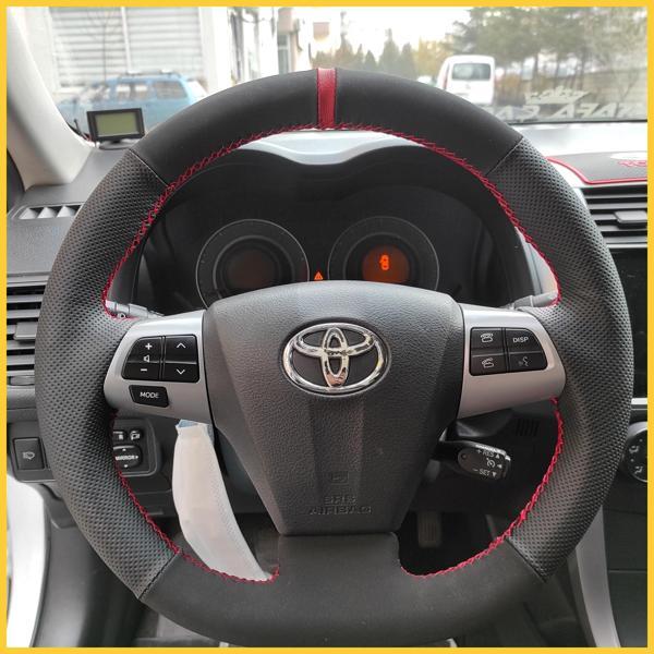 Toyota Corolla Auris 2010-2012 Araca Özel Direksiyon Kılıfı - Image 1