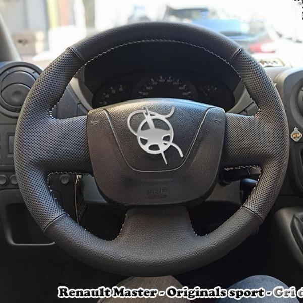 Renault Master Araca Özel Direksiyon Kılıfı (Noktalı Düz) - Image 1