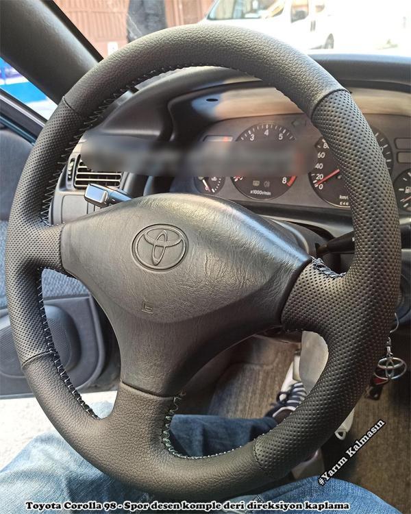 Toyota Corolla E110 1994-1998 Araca Uyumlu Direksiyon Kılıfı - Image 1