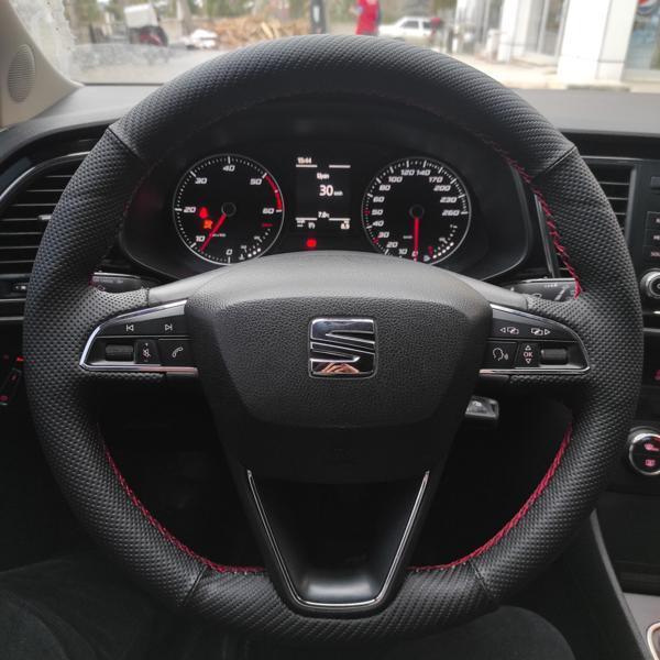 Seat Leon 2017 Araca Özel Direksiyon Kılıfı - Image 1