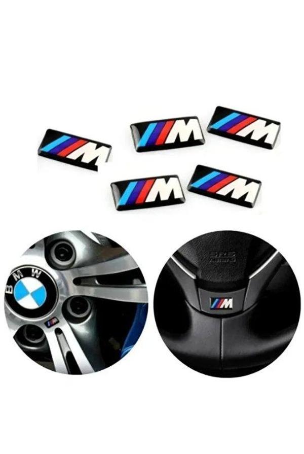 Bmw M Logo Jant Direksiyon Sticker (10 Adet) - Image 1