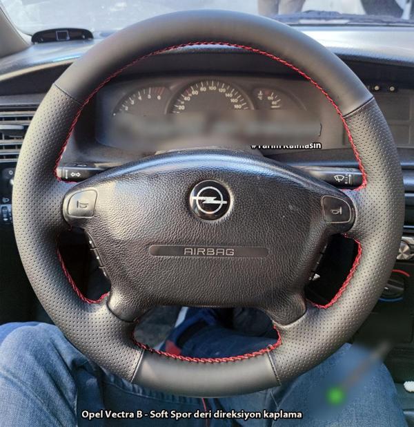 Opel Vectra B Kasa Araca Uyumlu Direksiyon Kılıfı (Soft Nokta Bentley) - Image 1