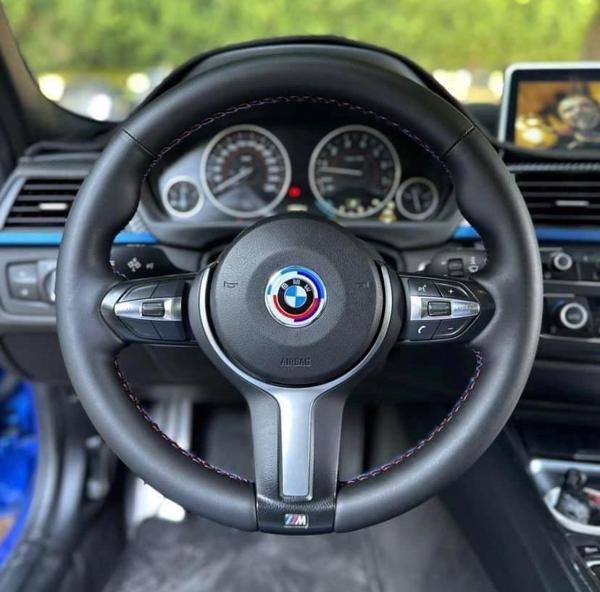 Bmw F30 NAPPA Araca Özel Dikmeli Direksiyon Kılıfı - Image 1