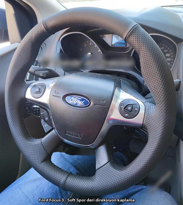 Ford Focus 3 Araca Uyumlu Direksiyon Kılıfı - Image 1