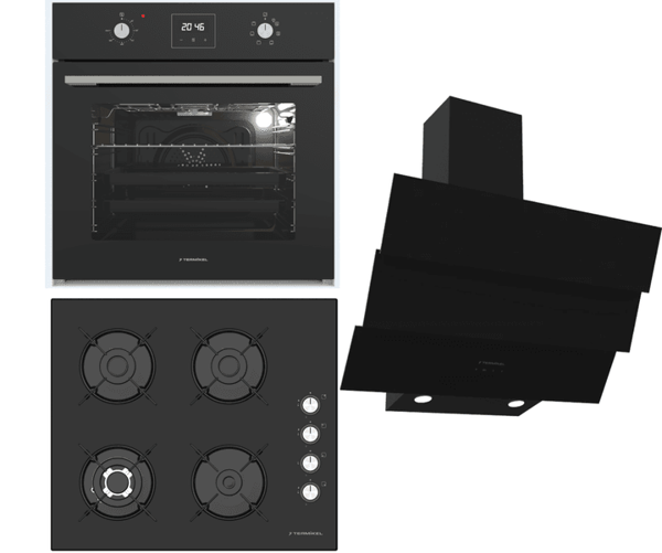 Termikel Ankastre Set (BO O64D5C B + BH P6194C B + CH S6532C BB) - Image 1