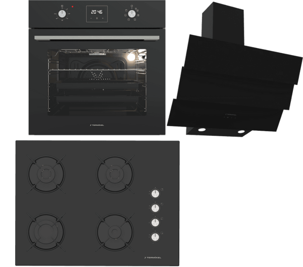 Termikel Ankastre Set (BO O64D5C B + BH P7144C B + CH S6532C BB) - Image 1