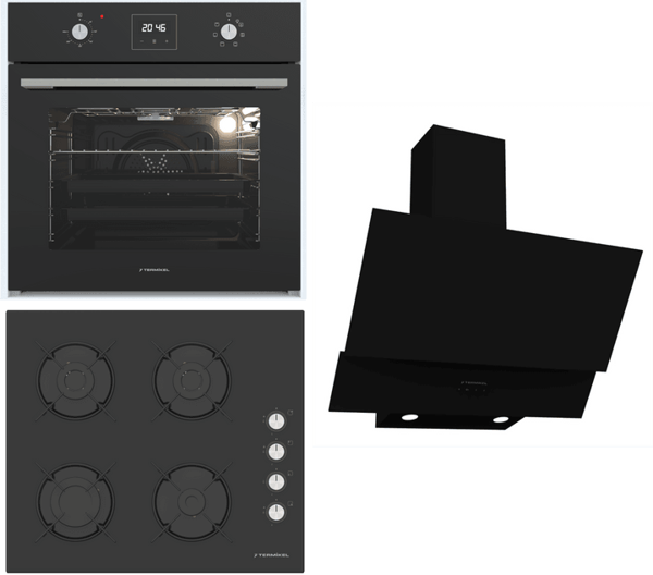 Termikel Ankastre Set (BO O64D5C B + BH P6144C B + CH C6532C BB) - Image 1