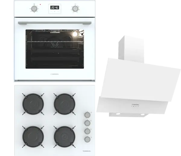 Termikel Ankastre Set (BO O64D5C W + BH P6144C W + CH C6532C WW) - Image 1