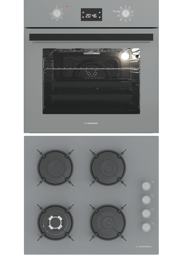 Termikel Ankastre Set (BO O6555C A + BH P6194C A) - Image 1