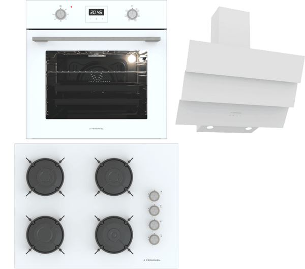 Termikel Ankastre Set (BO O64D5C W + BH P7144C W + CH S6532C WW) - Image 1
