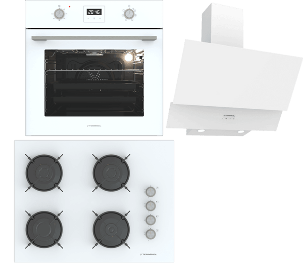 Termikel Ankastre Set (BO O64D5C W + BH P7144C W + CH C6532C WW) - Image 1