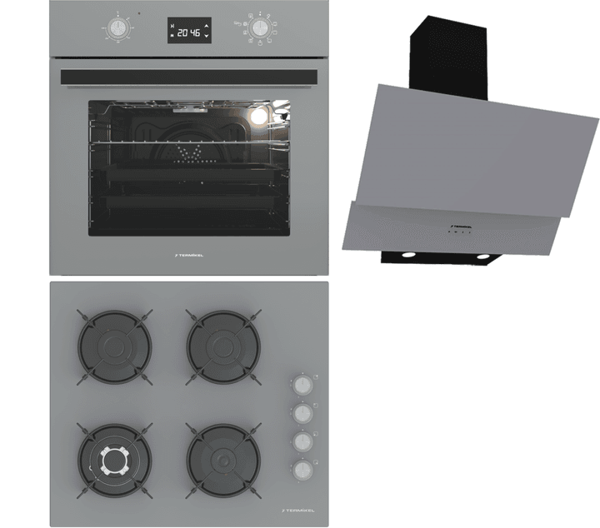 Termikel Ankastre Set (BO O6555C A + BH P6194C A + CH C6532C BA) - Image 1