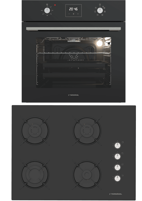 Termikel Ankastre Set (BO O64D5C B + BH P7144C B) - Image 1