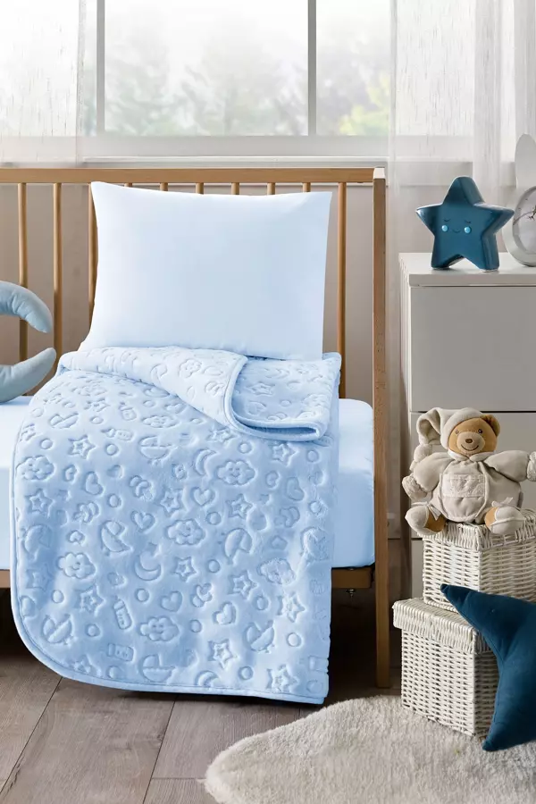 Bebek Battaniyesi Mavi - Image 1