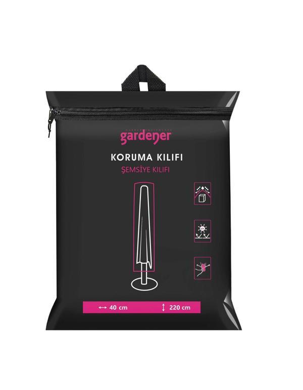 Gardener Şemsiye Koruma Örtüsü GRDC307 / Kılıfı PE ( 220 cm x 40 cm ) - Image 1