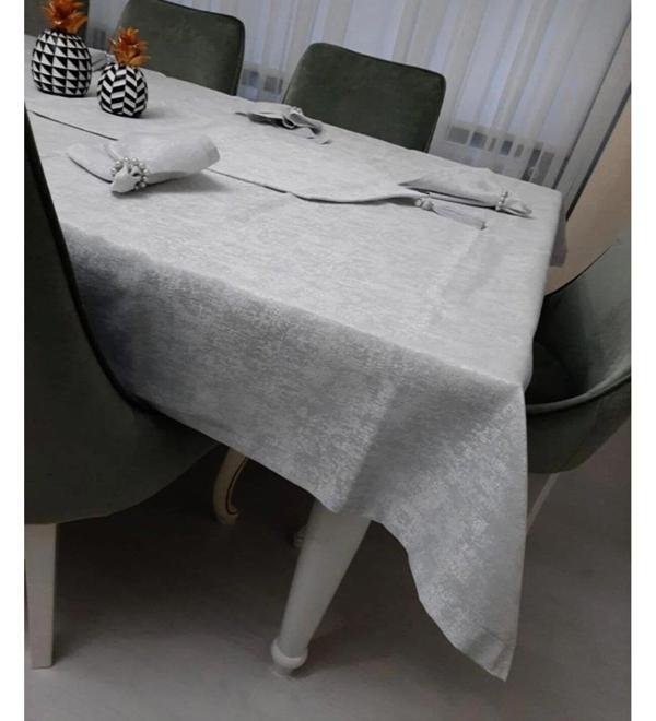 Atak Simela 12 Kişilik Masa Örtüsü Yemek Sunum Takımı 26 Parça - Image 1