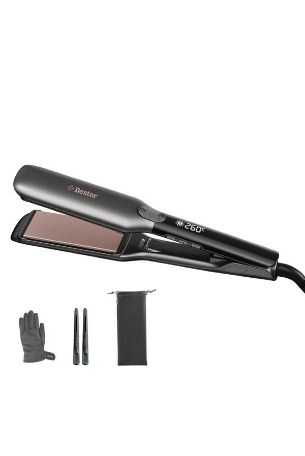 Bester S9100 ProLuxe FlexStyle 45mm Geniş Plakalı Saç Düzleştirici - Image 1
