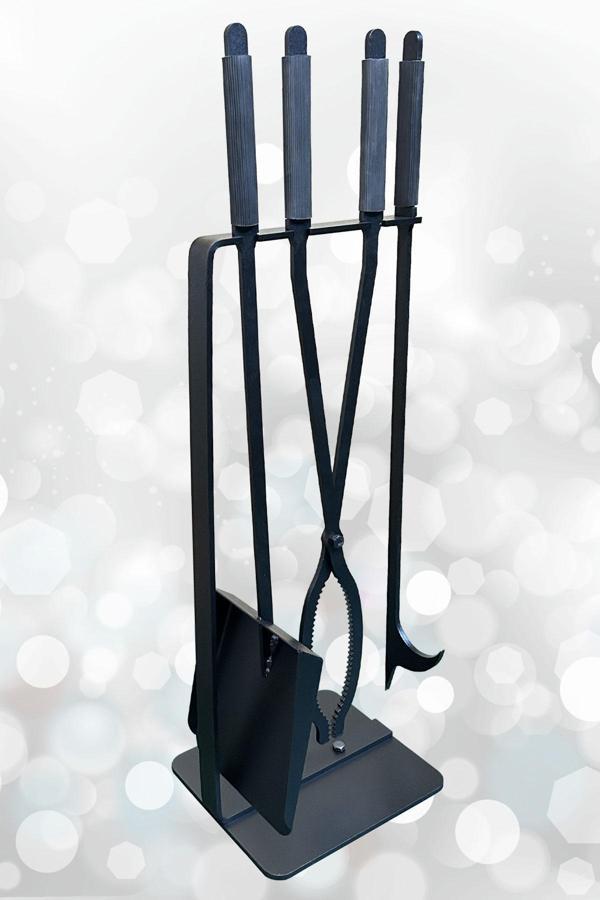 Şömine Seti Kürek Maşa Ateş Demiri Takımı Soba Şömine Aksesuar Set - Image 1