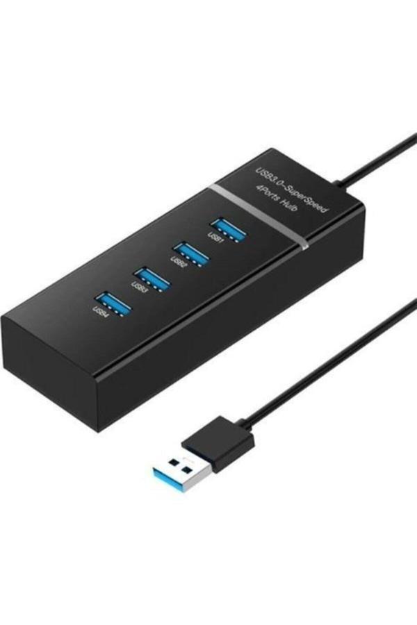 Süper Hızlı 4 Port USB 3.0 Hub Çoklayıcı (5Gbps Veri Aktarımı) - Image 1