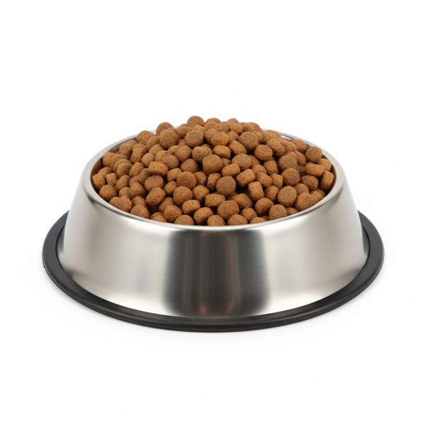 Runaway Paslanmaz Çelik Mama Kabı - 15 cm, Kauçuk Tabanlı - Image 1