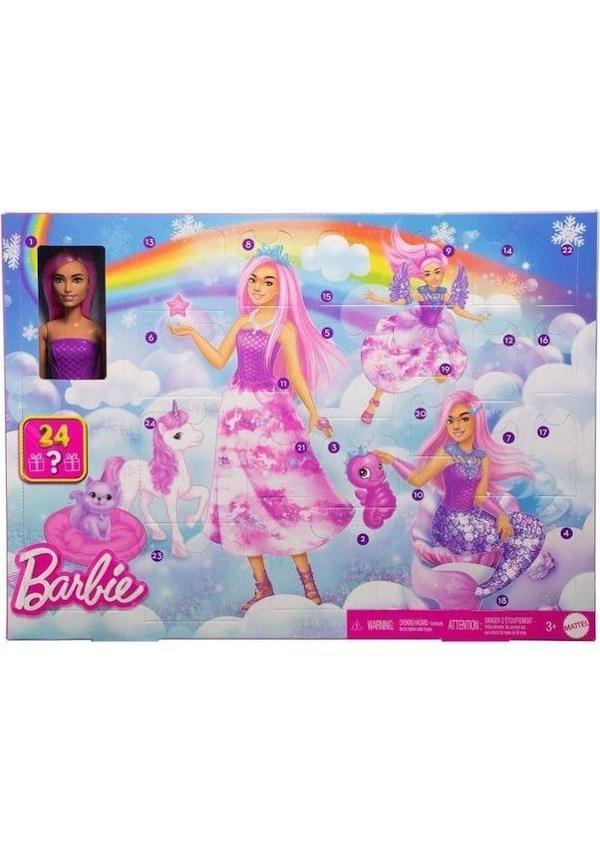 Barbie Fantasy Advent Calendar 24'lü Süpriz Kutu JFL66 Lisanslı Ürün - Image 1