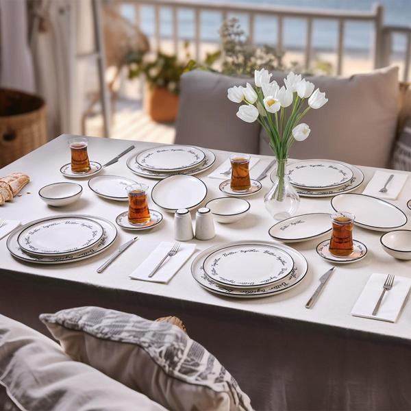 Aryıldız Better Together 34 Parça 6 Kişilik Kahvaltı Takımı - Image 1