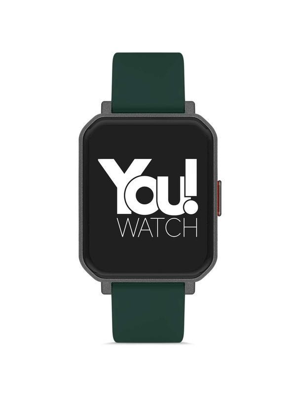 You Watch F12-Yf121 You Smart Black & Green Silicon Unisex Kol Saati - Image 1