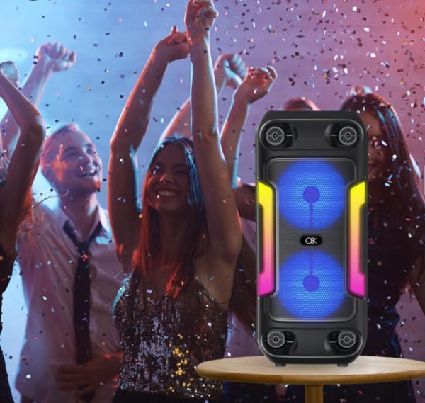 Kablosuz büyük boy Bluetooth hoparlör subwoofer mikrofonlu şarjlı bluetooth hoparlör - Image 1