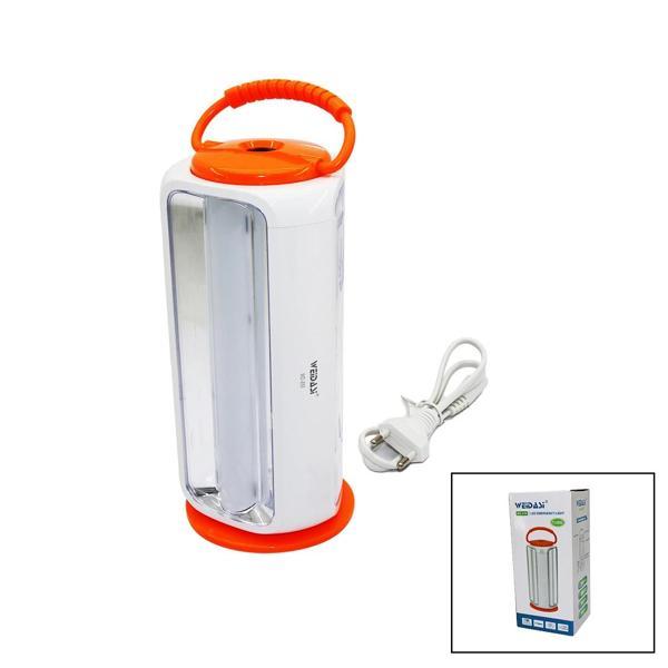 Üçgen Dikey Model El Feneri Lamba 3 Parça  Tube Tüp Led - 54smd Fiş Şarjlı - Powerbank - Solar Giriş - Image 1