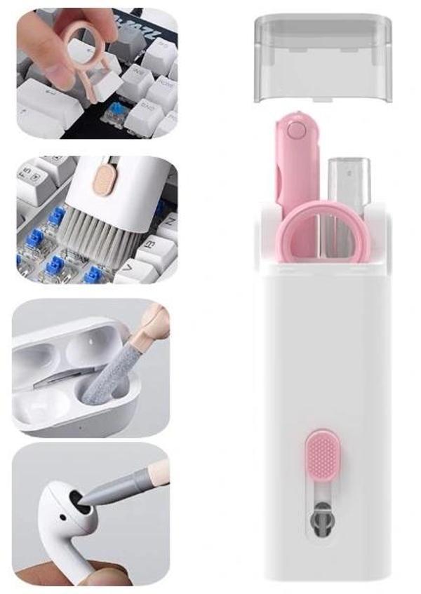 Çok Fonksiyonlu 7 Parça Airpods Klavye Ekran Kulaklık Temizleme Kiti - Image 1