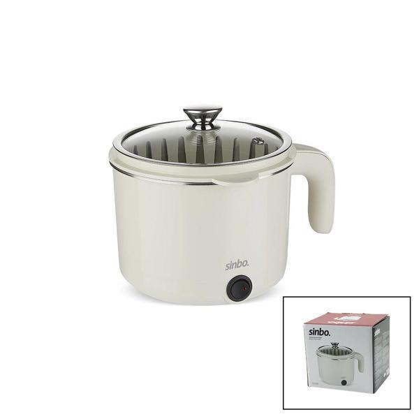 Elektrikli Çok Fonksiyonlu Pişirici Paslanmaz Çelik Tencere 800ml Sco-5063 - Image 1