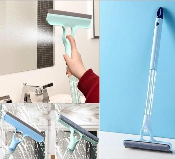 4 İn 1 Spreyli Çek Çekli Camsil Ve Fırça Aparatı - Image 1