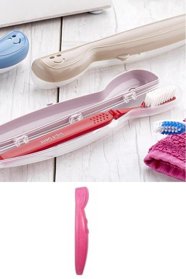 Lux Çanta İçi Hijyenik Seyahat Tipi Diş Fırçası Koyma Kutusu - Image 1