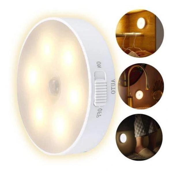 Hareket Sensörü Dolap Altı Aydınlatması Usb Şarj Edilebilir Led - Image 1