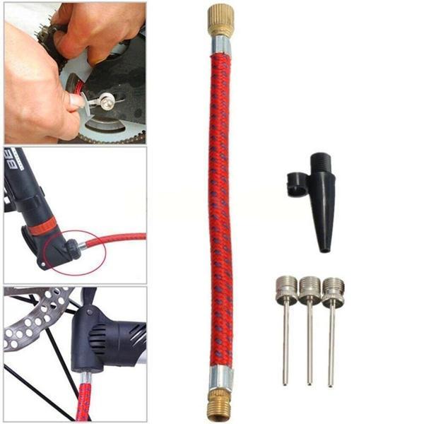 Pompa İğne Başlık Seti Top Bisiklet Lastiği Şişirme İğneleri - Image 1