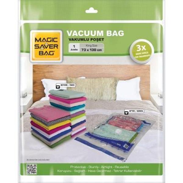 73x130 Jumbo Vakumlu Poşet Hurç Bag - Image 1